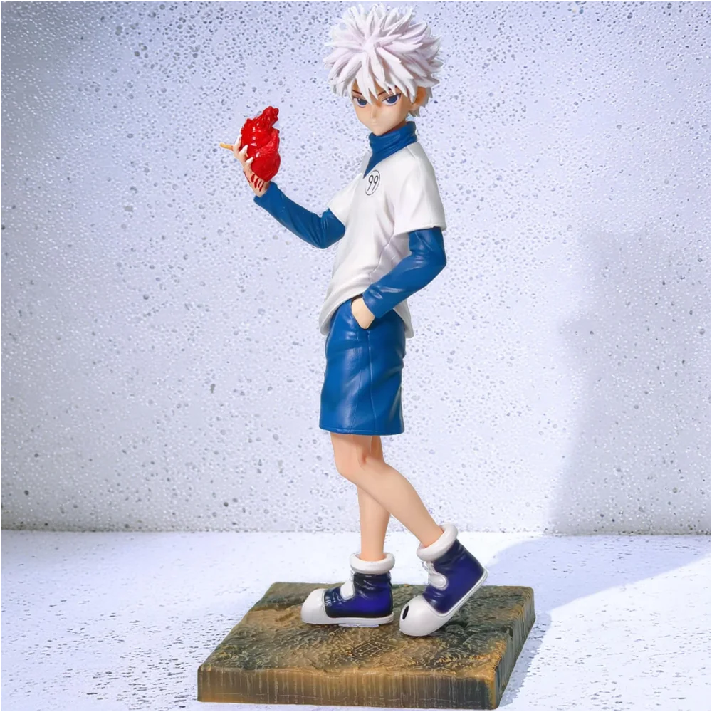 2025 Full Time Hunter Handheld Xiaojie Qiben Box Set Anime Randmodel Pop Auto Desktop Decoratie Ornament Festival Gift