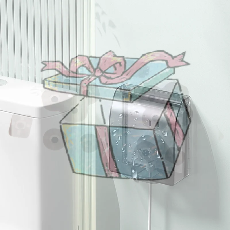【CCA】Waterproof Self-Adhesive 86 Type Socket Box Splash Proof Bathroom Plug Socket Enclosure Electronics & Instrument Protection