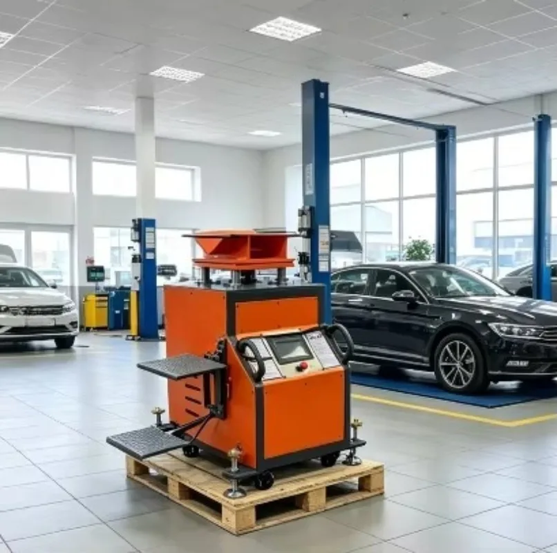 High Precision Low Noise Intelligent Touch Screen Car Chassis Vibration Simulator for Auto Repair Garage Fault Diagnose