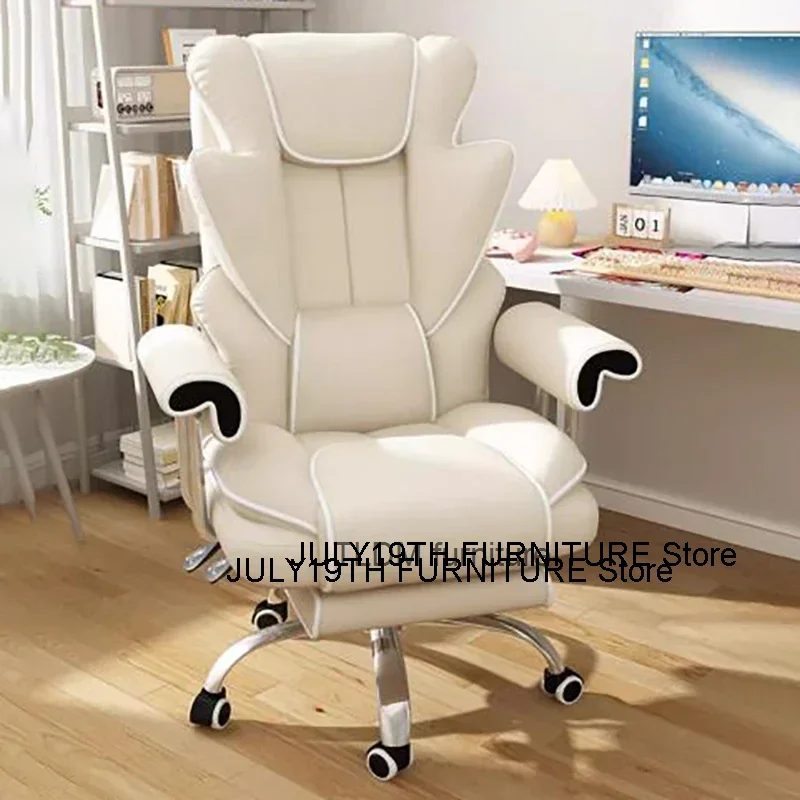 Nordic Luxury Office Chair Comfortable Ergonomic Relax Modern Gaming Chair Stretch Comfy Chaise De Jeux Gaming Furniture