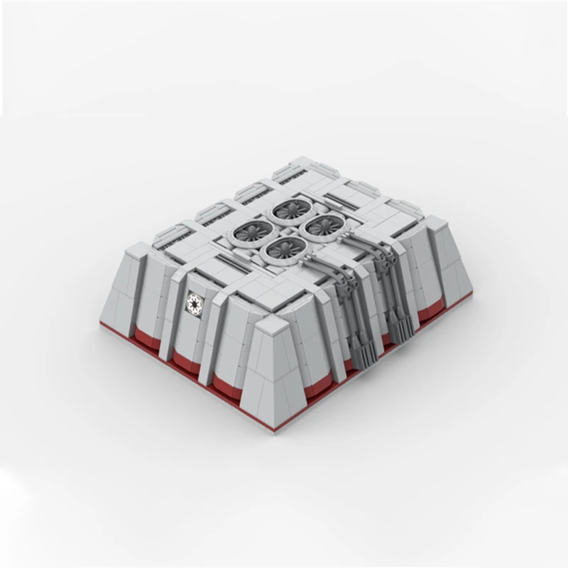 MOC Bouwsteen Ster Film Scène Ruimte Architectuur Kloon Leger Bellen Assemblagemodel Technologie Bakstenen Speelgoed Geschenken voor jongens