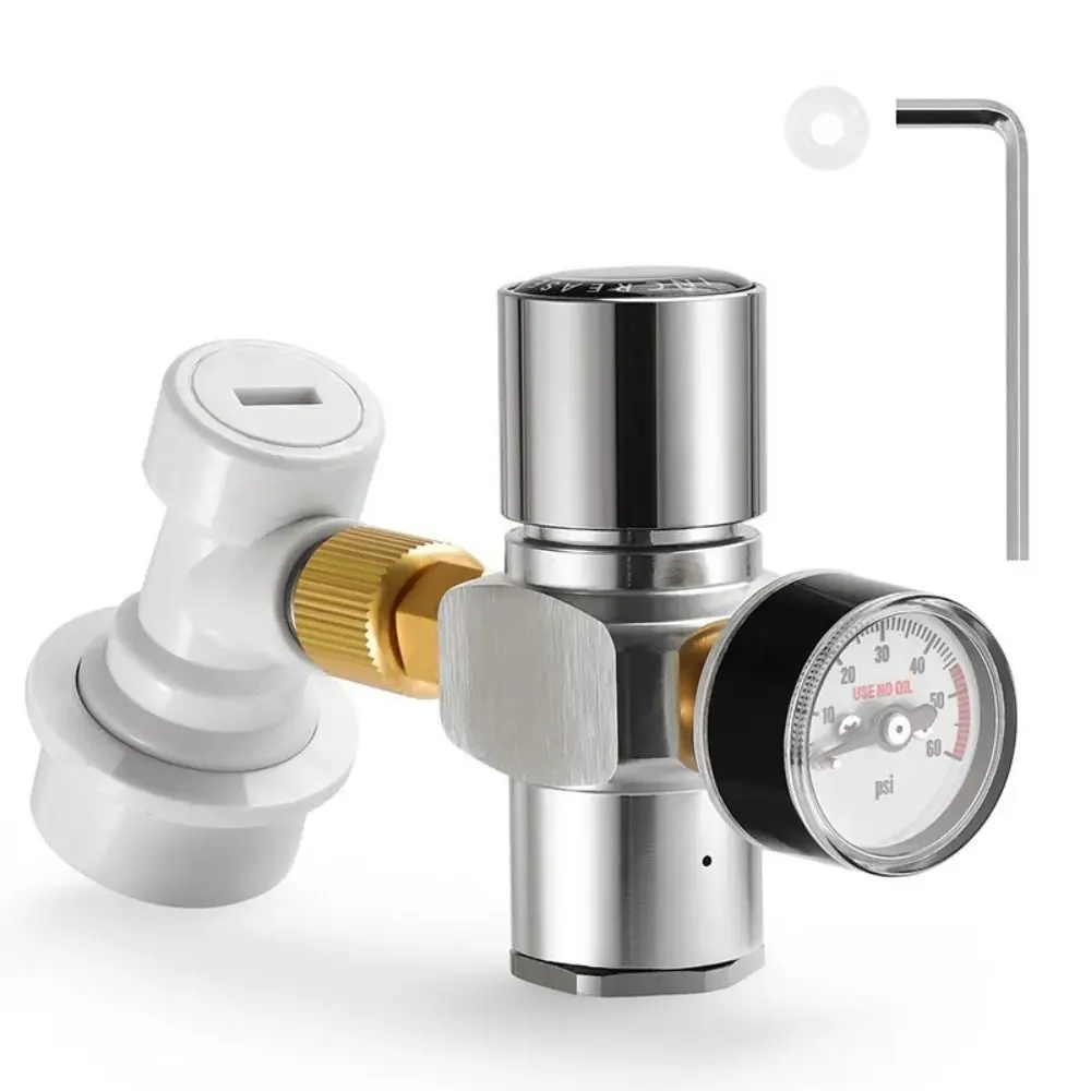 Mini Design Nitrogen Pressure Gauge 3/8UNF Thread Pressure Display Mini Pressure Gauge N2 Specific Gas Strap Gauge