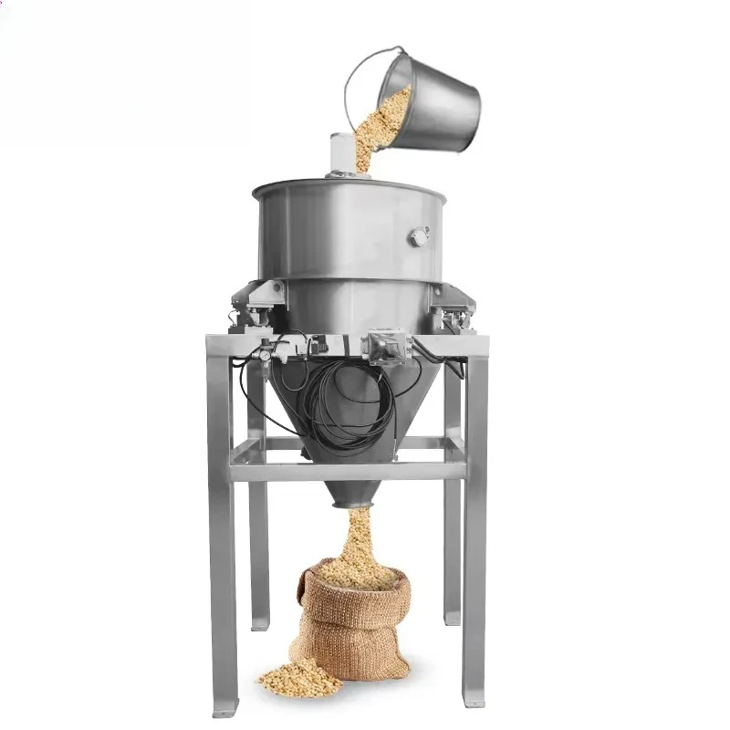 Small Grain Silo Steel Tower Feed Ingredients Weighing Hoppers for Corn Bean Livestock Poultry Farms
