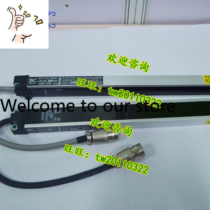 [Physical Photo] RSL230-460SG2 RIKEN Safety Light Curtain (excluding Controller)
