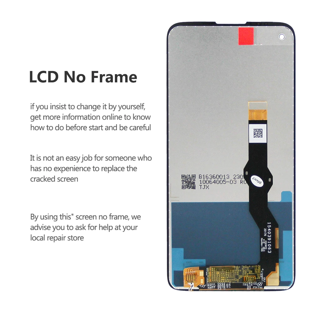 For Motorola Moto G8 Power LCD Display Touch Screen Digitizer Assembly +Frame XT2041-1 XT2041-3 Display Replacement Part