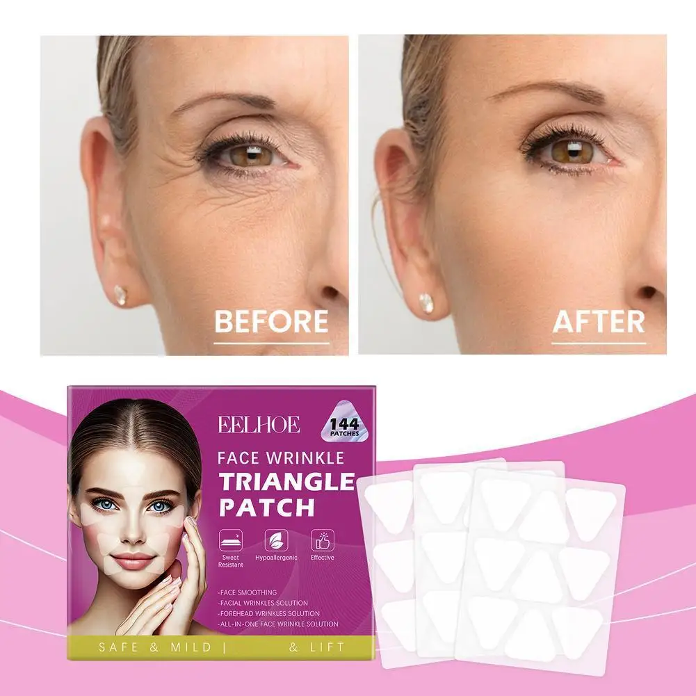 

Forehead Patch Anti Wrinkle Nasolabial Folds Remover Thin Face Stickers Frown Lines Firming Lifting Tightening Facial Skin Care