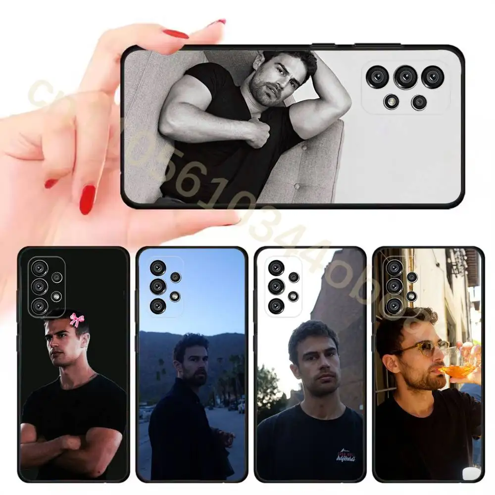 Actor T-Theo James Phone Case For Samsung Galaxy A13,21s,22,31,32,52,53,71,80,A91 Soft Black Cover