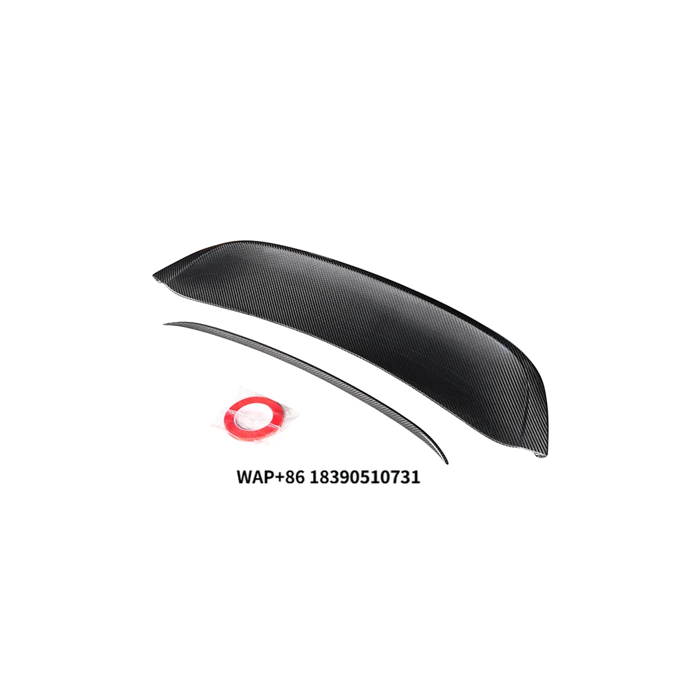 

KM Premium High Quality Carbon Fiber Spoiler Upgrade Spyder RS for 982 Car Accessories and Rear Bumper