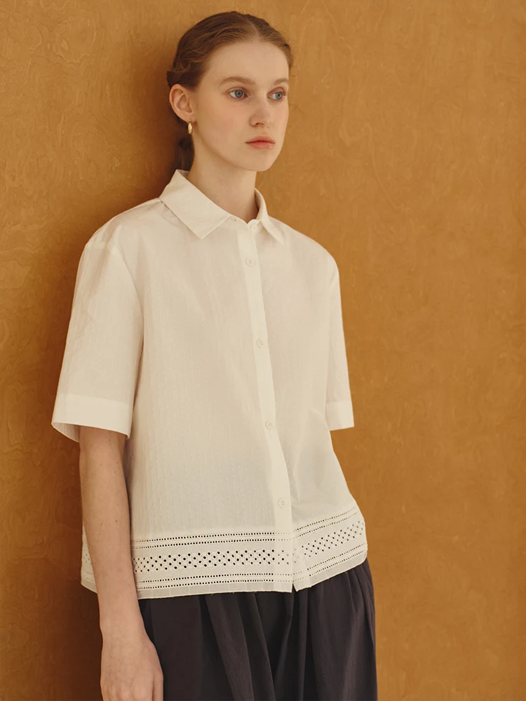 

Классическая женская повседневная рубашка с круглым вырезом и пуговицами, из высокоплотного хлопка, с узором в клетку, летняя коллекция