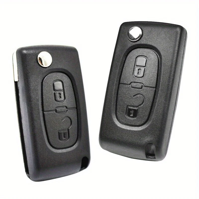 2 Button Car Remote Flip Key Shell Case For Peugeot For 308 For 207 For 307 For Citroen For C2 For C3 For C4 For C6