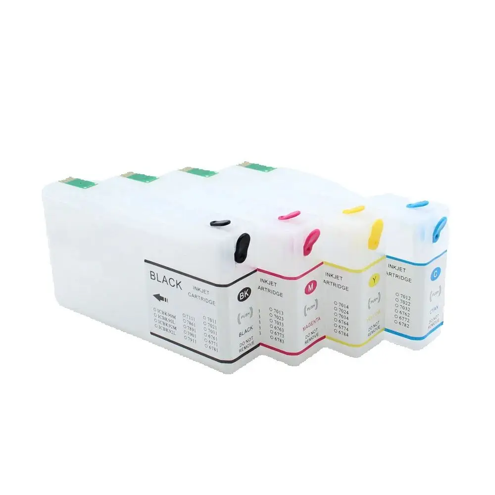 

4 Colors T7011 T7021 T7031 Empty Refill ink cartridge With ARC Chip For Epson WP-4025 4015 WP 4515 4525 4535 4545 4595 Printer