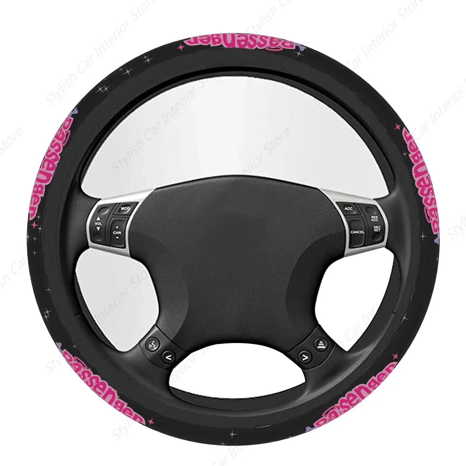 مثير الشفاه يطبع غطاء عجلة القيادة معظم السيارات العالمي 15 بوصة قسط عدم الانزلاق الخيال العلمي الملونة عجلة القيادة حامي