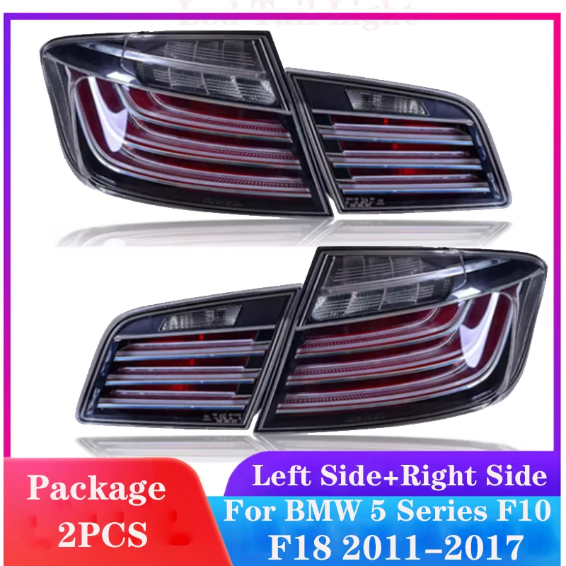 For BMW F10 F18 525i 530i 535li 5 Series 2011-2017 LED Car Taillights Assembly Upgrade Highlight Signal Light Tool Accessories