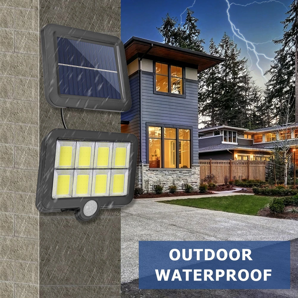 Solar Wall Light LED Solar Sensor Motion Sensor Lamp Waterproof Home Garden Yard Park Street Lighting Accessories