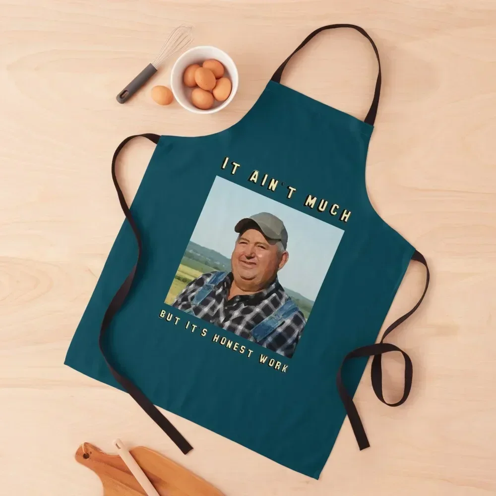 

It Ain't Much But It's Honest Work Rectangular Apron For Man Ladies Kitchens Accessories Men'ss Apron