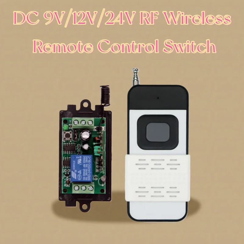 Intelligent Wireless RF Remote Control Switch 1CH Repeater DC9V/12V/24V for LED Lighting & Electromagnetic Lock Control