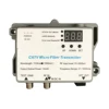 Catv光トランスミッタrfに繊維10mw ftth 12v dc 1310nm 1550nm catv sc apc ftth光トランスミッタファイバー視神経ツール 2