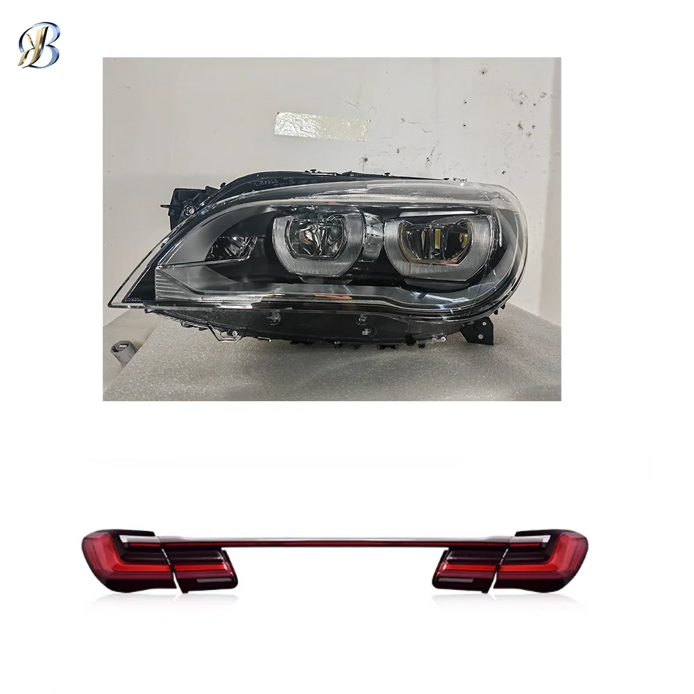 For BMW F02 modified headlight LED modified taillight upgrade headlight taillight combination