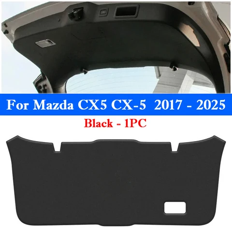 Для Mazda CX-4 CX-5 CX-50 2016-2025 автомобильный багажник дверь противоударная накладка грузовая подкладка задняя дверь защитный коврик против царапин внутренняя накладка
