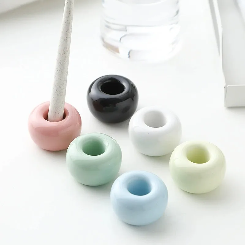 1/2PCS Toothbrush Holder Household Good Items Washbasin Fixed Toothbrush Office Pen Holder Desktop Storage Organization