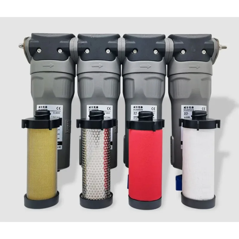 1 pc of Wall-mounted Compressed Air Precision Filter, Grade 0020CTAH, 1.6MPA with High-efficiency Oil Removal