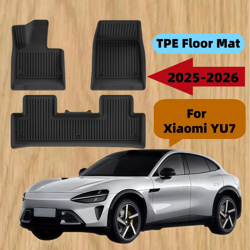 Alfombrilla De Coche/Alfombrilla De Maletero Trasera De Tpe Negra Para Xiaomi Yu7 2025, Antideslizante, Ecológica, Para Todo Tipo De Clima, Accesorios Para Coche — -24%, 24.56€ Coupon, from 73.69€ – 24% descuento – €73.69