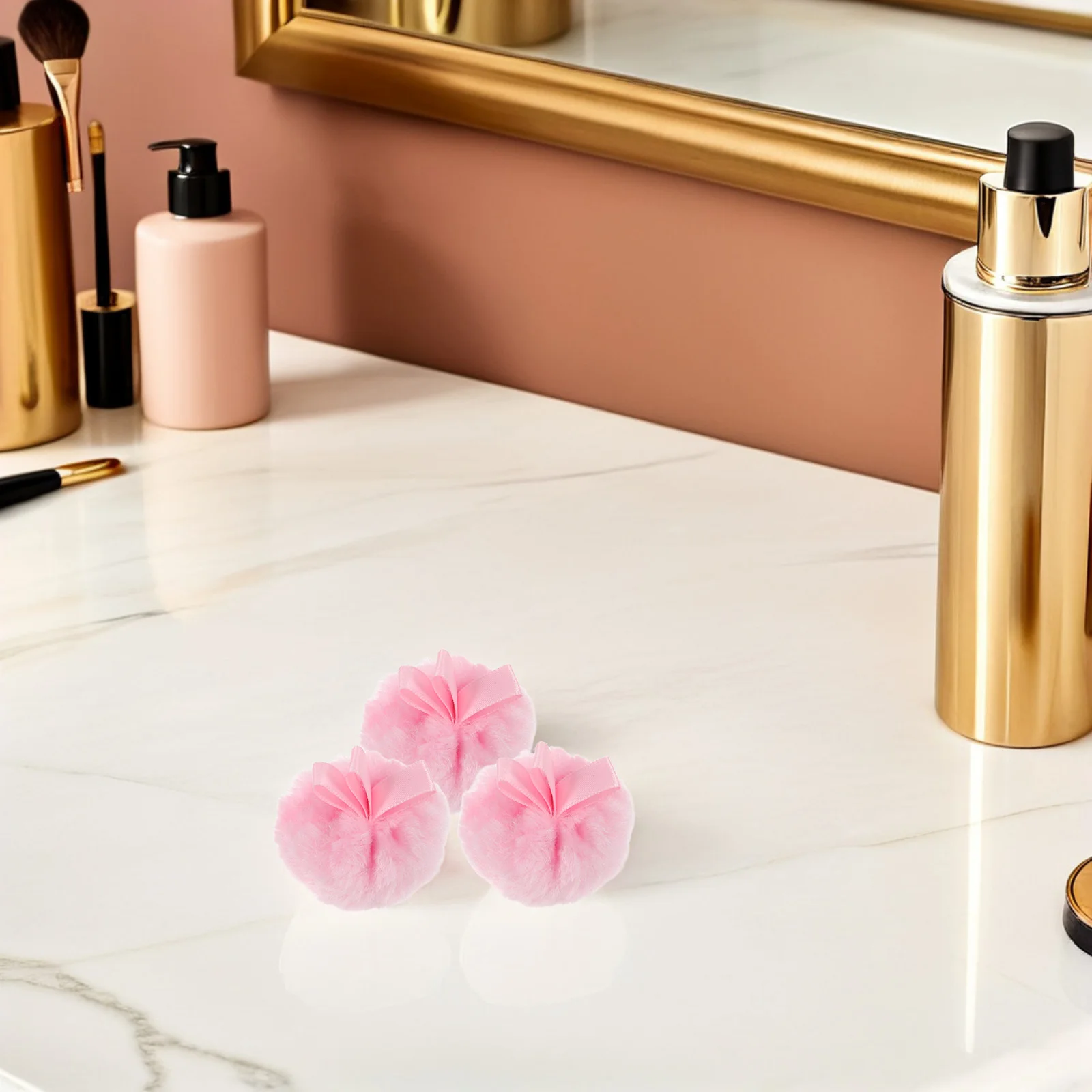 6 قطع من وسادة منتفخة للمكياج الناعمة للوجه، بودرة أحمر الخدود، مستديرة قابلة للغسل، منتفخة تجميلية، صديقة للسفر، لطيفة على البشرة #5