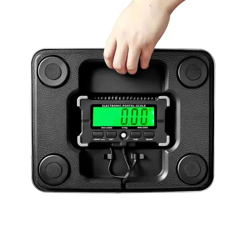 

NEW 200kg Separate Electronic Scale Commercial Small Weighing 50g High-precision Platform Scale Pricing Express Pound