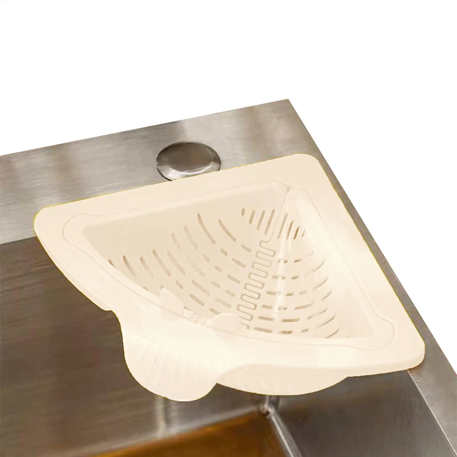 

new Magnetic Silicone Sink Corner Rack Drain Strainer Basket knob-style Convenient cleaning For Kitchen Storage Trash Food Waste