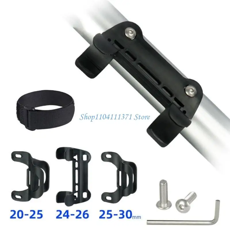 P9FC Black Cycling Bike Bracket Fixing Frame ยึดตัวยึดจักรยานที่ยึดจักรยานคลิปสำหรับจักรยานสำหรับจักรยานบนถนนบนภูเขา