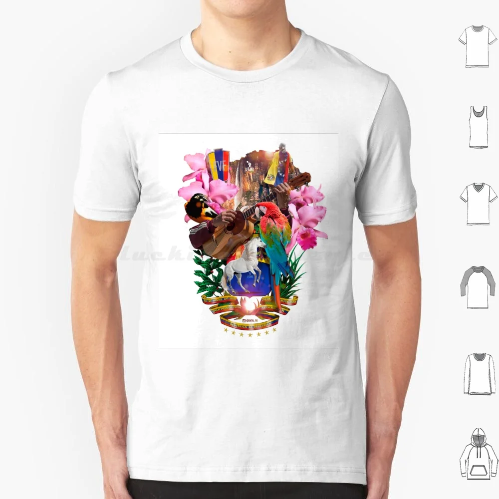 

Venezuela T Shirt Big Size 100% Cotton Venezuela Vzla Beauties Nature Protest Free Untalro Guaido