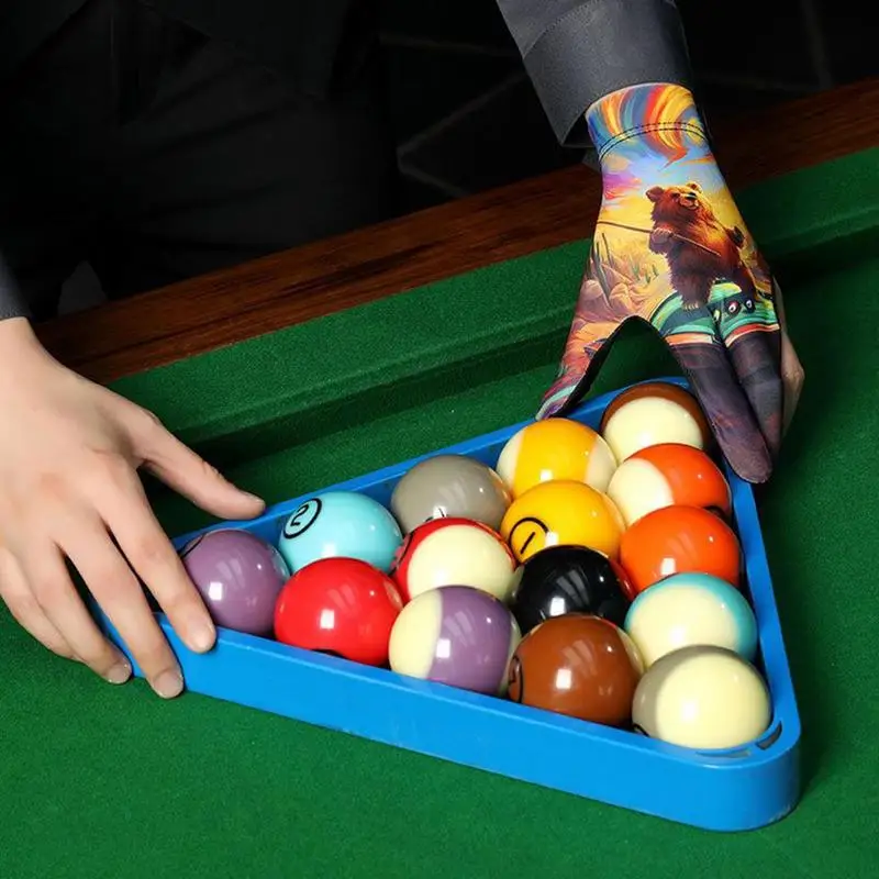 

Three Fingers Billiard Gloves 3 Finger Pool Mittens Anti Slip Comfortable Billiard Gloves For Dad Golfers Athletes Mom Youth
