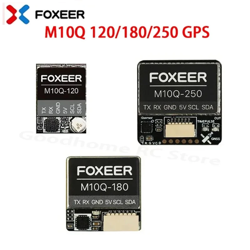 FOXEER M10Q-250′ M10Q-180′ M10Q-120 M10 Dual Protocol GPS Module Built-In QMC5883 Compass Ceramic Antenna For FPV Long Range