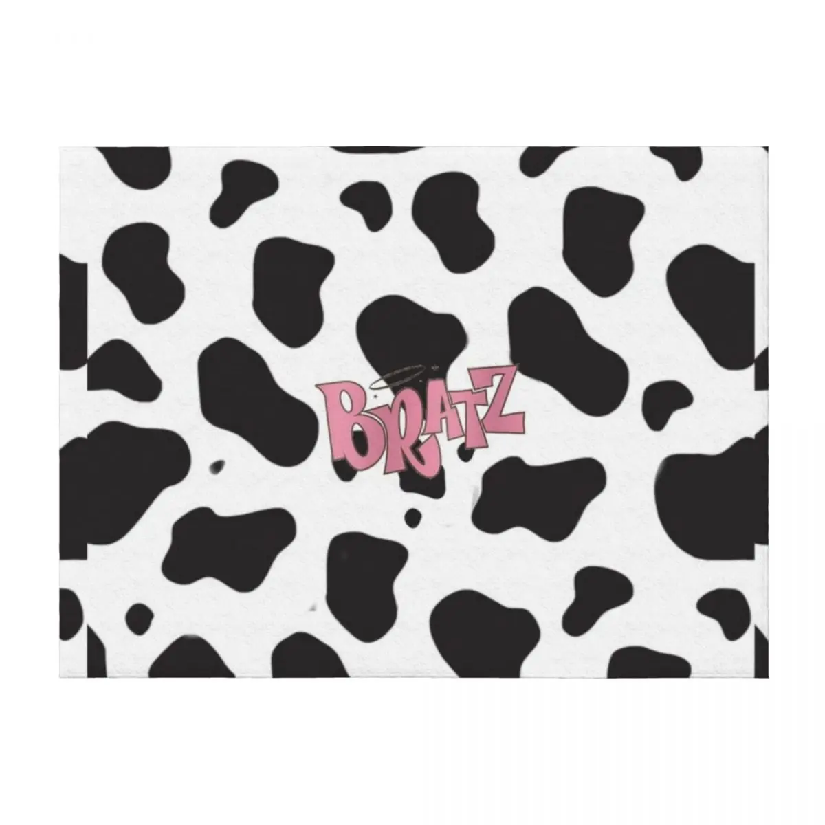 

Cow Print Bratz Throw Blanket Sofa Quilt Sleeping Bag Flannel Winter beds Blankets