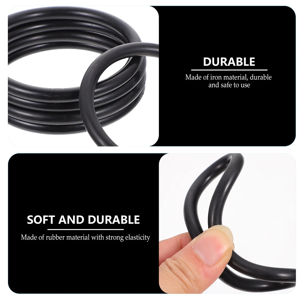 

5Pcs Bowl Cushion for Singing Bowl Superior Rubber Build Elegant Minimalist Style Protective Ring for Sound Instruments Buddhist