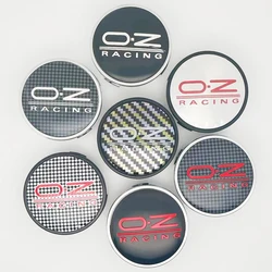 4PCS 14 COLORS 62MM OZ Racing Car Wheel Center Hub Caps Wheel Center Cap Rim Caps Emblems Hubcaps Badges Car Accessories