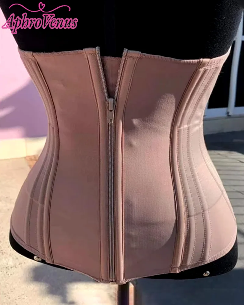 Fajas Colombians Waist Trainer Girdle Double Compression BBL Shaper Tummy Control Slimming Sheath Flat Belly Adjustable Belt