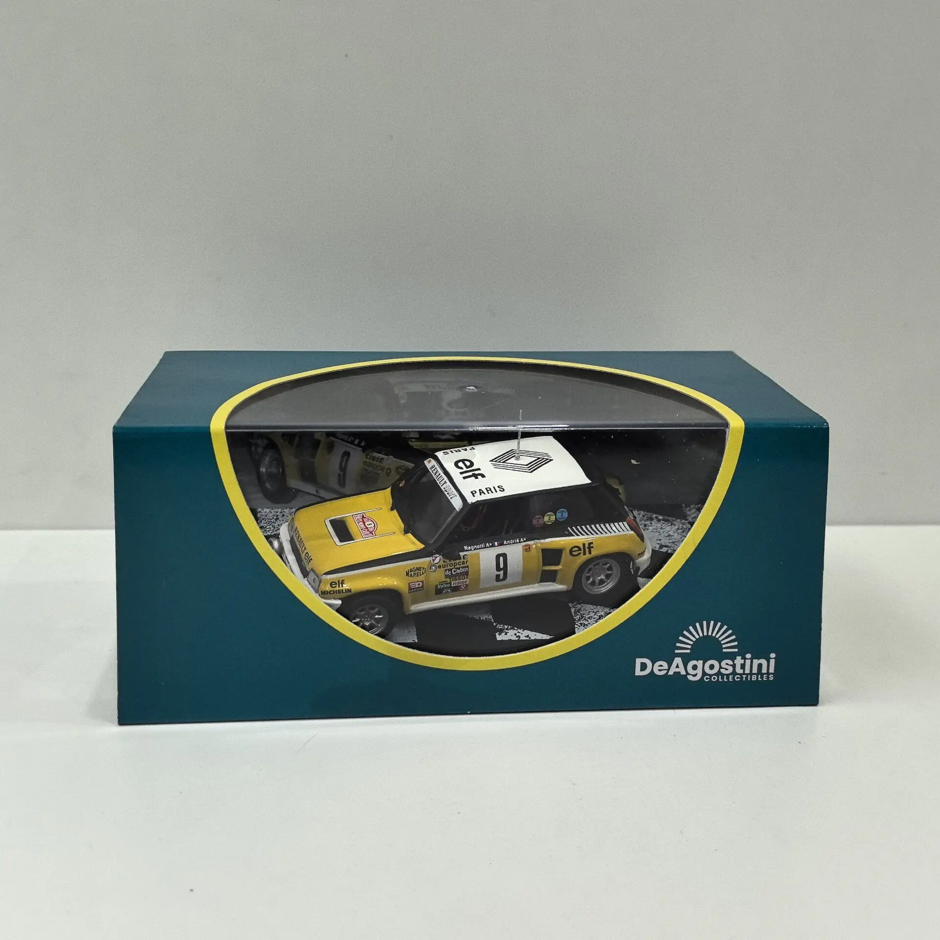 

Diecast DEA 1/43 Scale RENAULT 5 TURBO #9 1981 2V Alloy Car Model