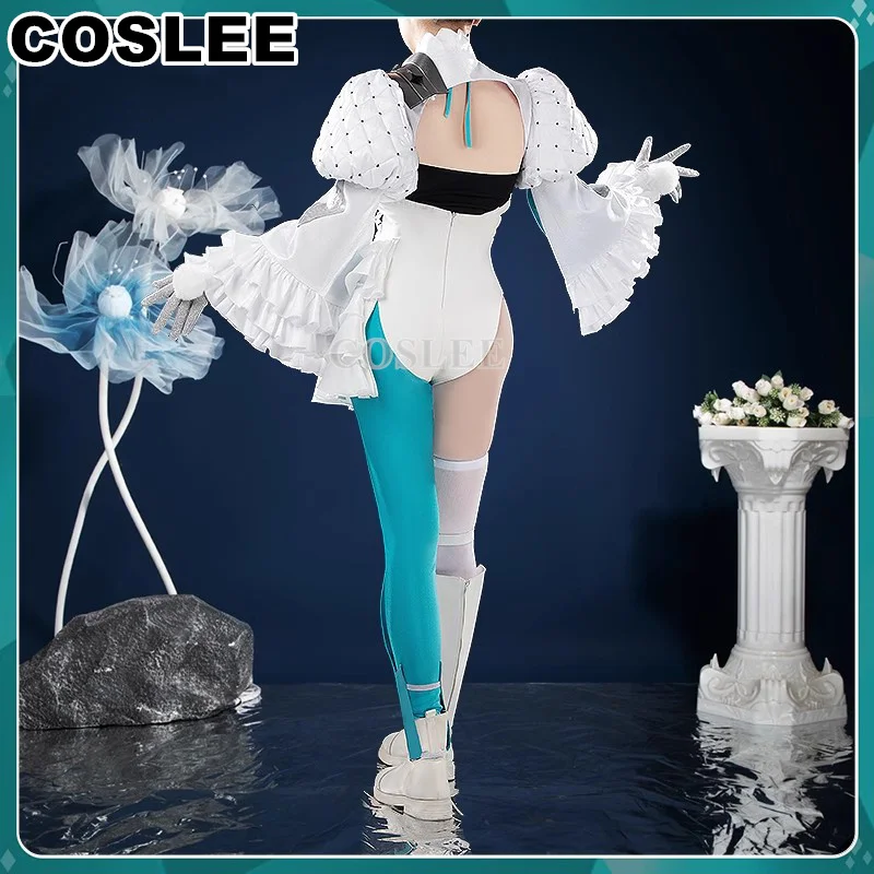 COSLEE [S-4XL] Fate/Grand Order FGO Ereshkigal Cosplay Costume 9th Anniversary Lovely Jumpsuit Uniform Halloween Party Outfit