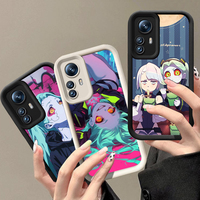 Rebecca Cyberpunk Edgerunners Phone Case For Xiaomi POCO F5 M3 M4 M6 Plus X3 X5 X6 Pro 5G F3 X4 GT NFC C55 C61 C65 C75 F4 M5S