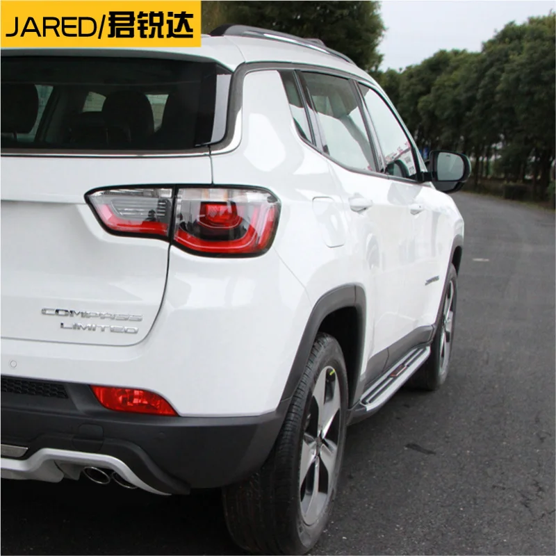Picture 4: Suitable for Jeep 2017 New Compass Side Steps Compass Foot Steps Modified Side Steps Compass