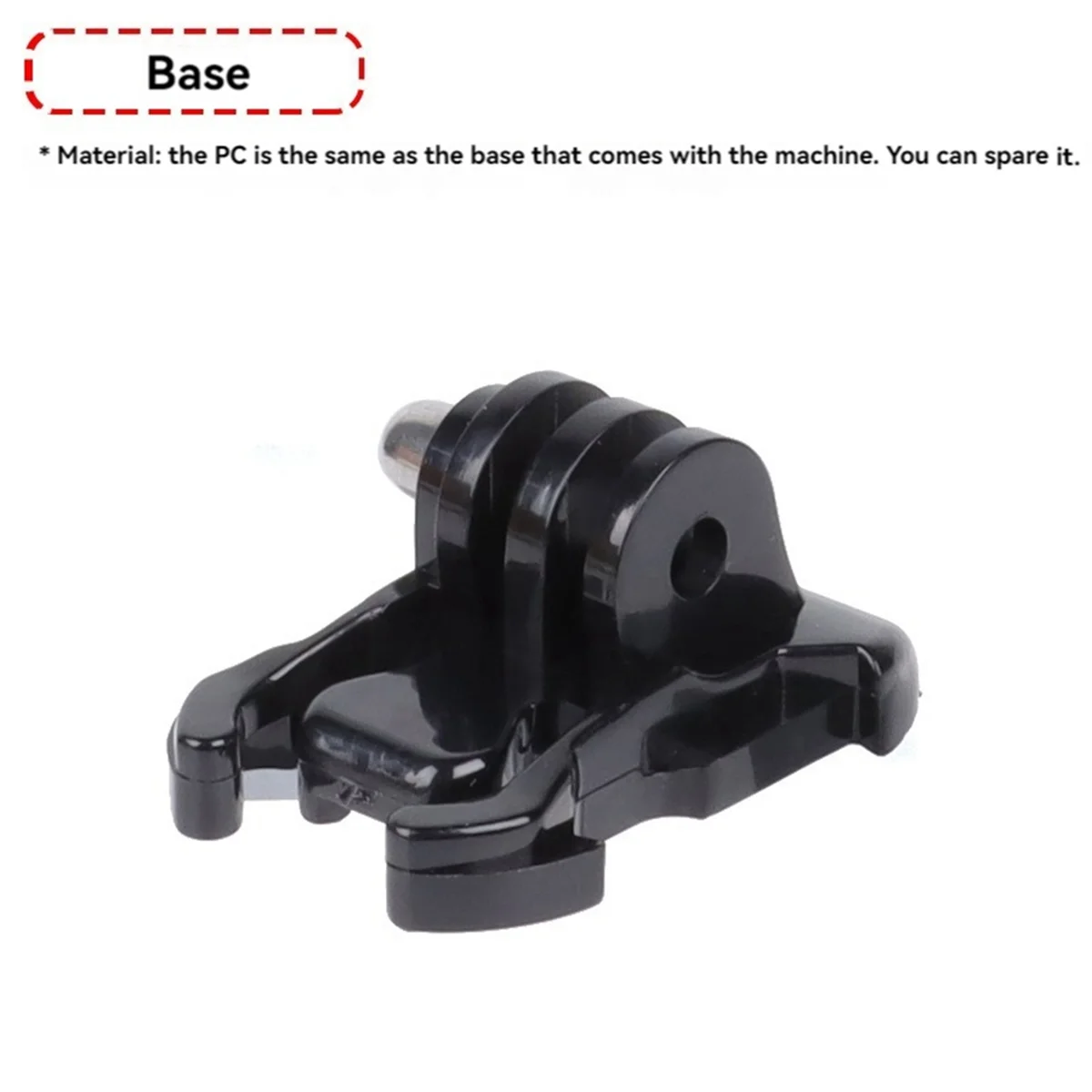 Accessories Kit for Action Camera Accessory Adapter Fixing Bracket Extension Rod for Action3-AB01