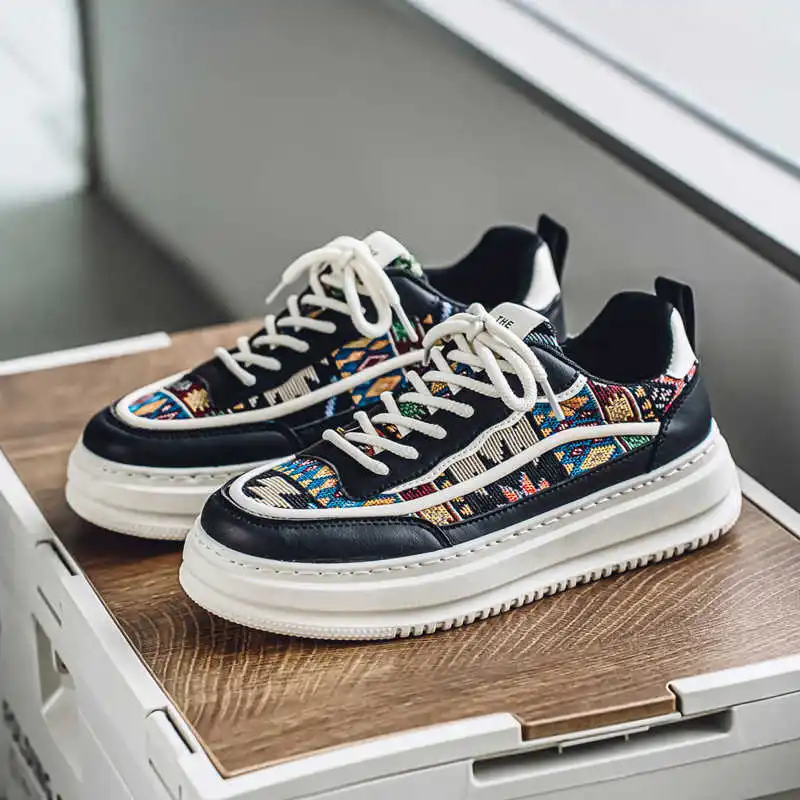 With Holes Rubber Sole Comfortable Dress Man Shoes Heels Basketball Tenis Party Dress For Wedding Sneakers Sport Jogging