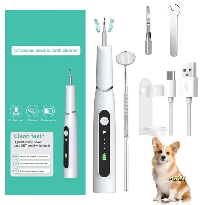 

Pets Real Ultrasonic Tooth Cleaner Usb Charging Tooth Cleaner Cats And Dogs Clean Mouth Tooth Cleaner