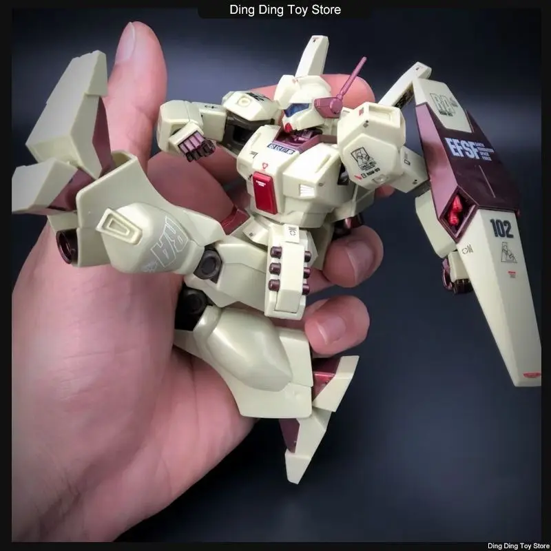 Nouveau modèle Jirui Hg 1/144 Rgm 89 Jegan axe couleur UC Ms, Kits de modèles d'assemblage, figurine d'action Anime Robot, modèle en plastique, jouets cadeaux