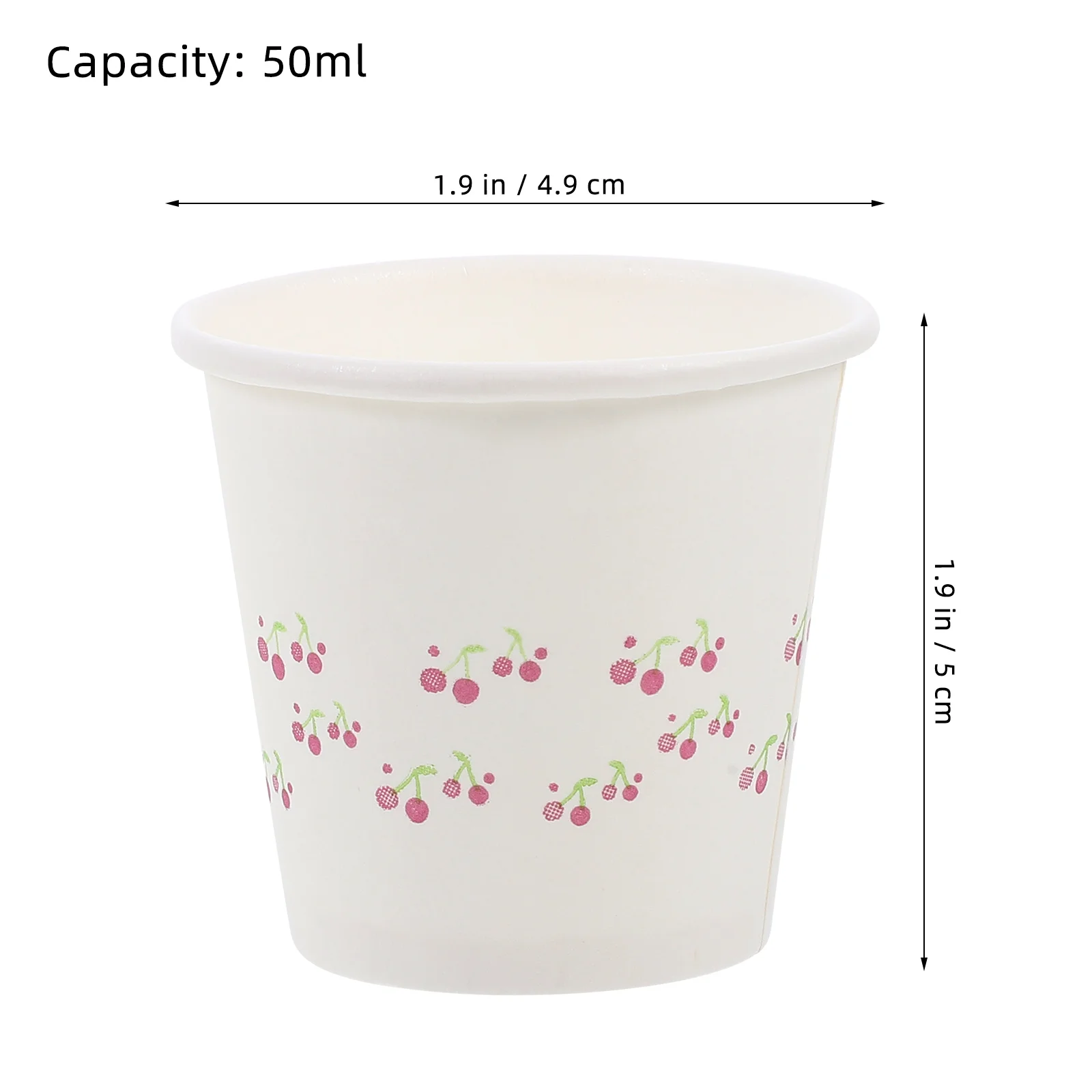 100pcs Small Tasting Cups Paper Cups Beverage Cups Drinking Cups For Tasting 50ml mini washing cup disposable bathroom cups