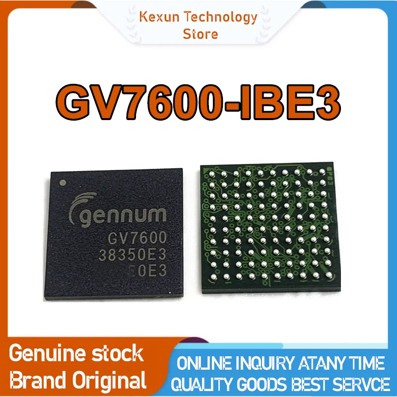 GV7600-IBE3 GV7600 BGA100 New original video IC components  In Stock