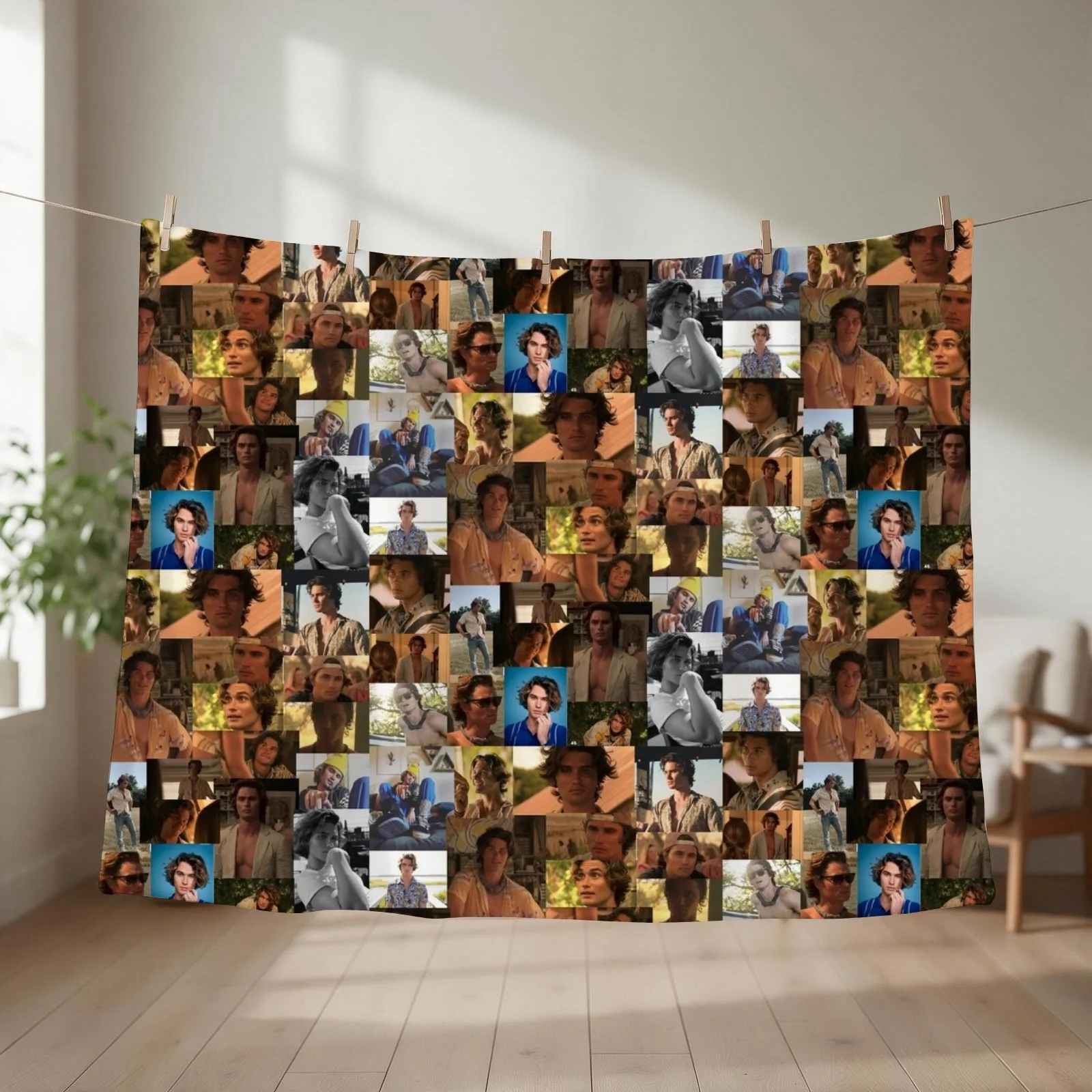 John B (Chase Stokes) Throw Blanket Luxury cosplay anime christmas decoration Winter beds Blankets