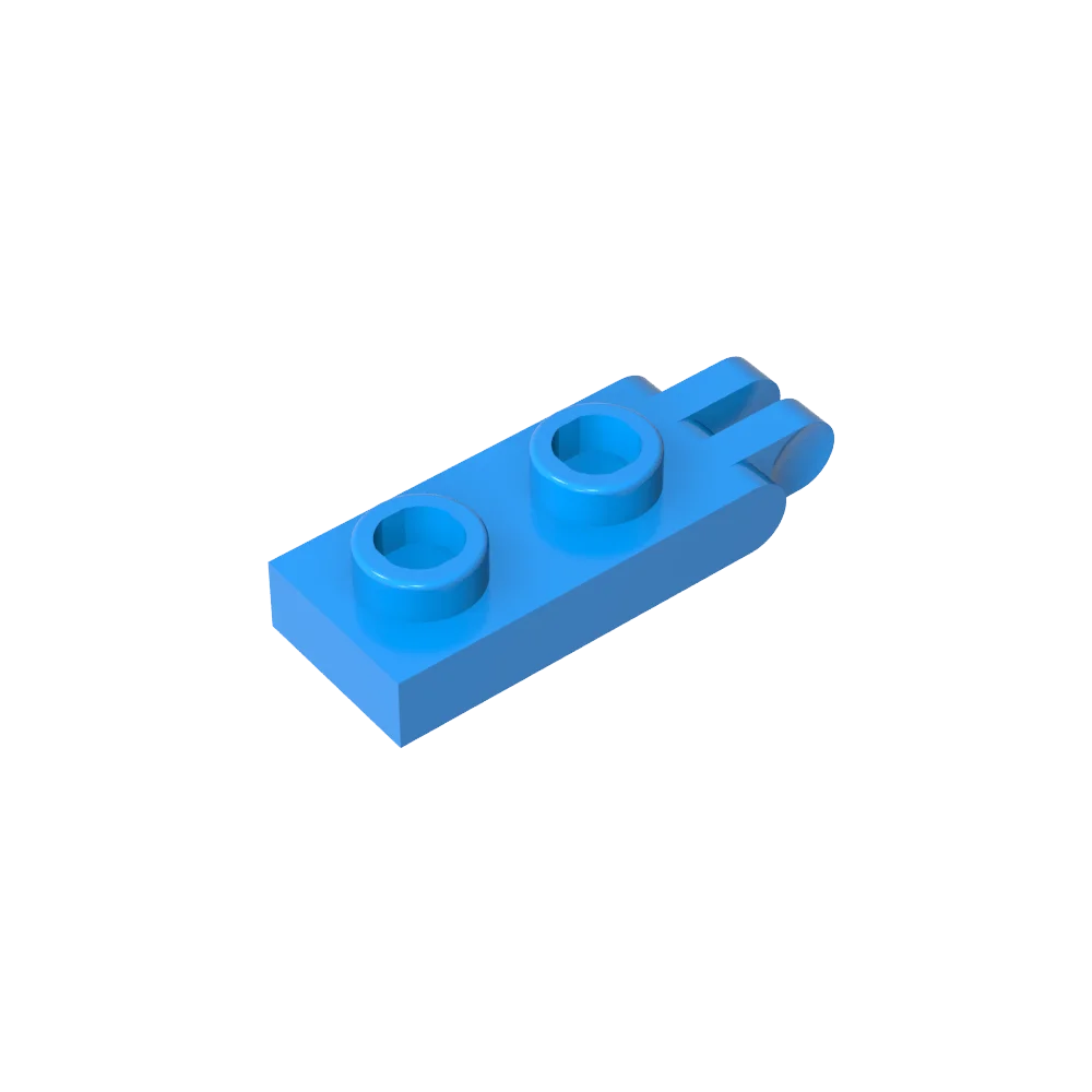 Gobricks GDS-M174 Hinge Plate 1 x 2 with 2 Fingers on End (Undetermined Type) compatible with lego 4276 Assembles Building Block