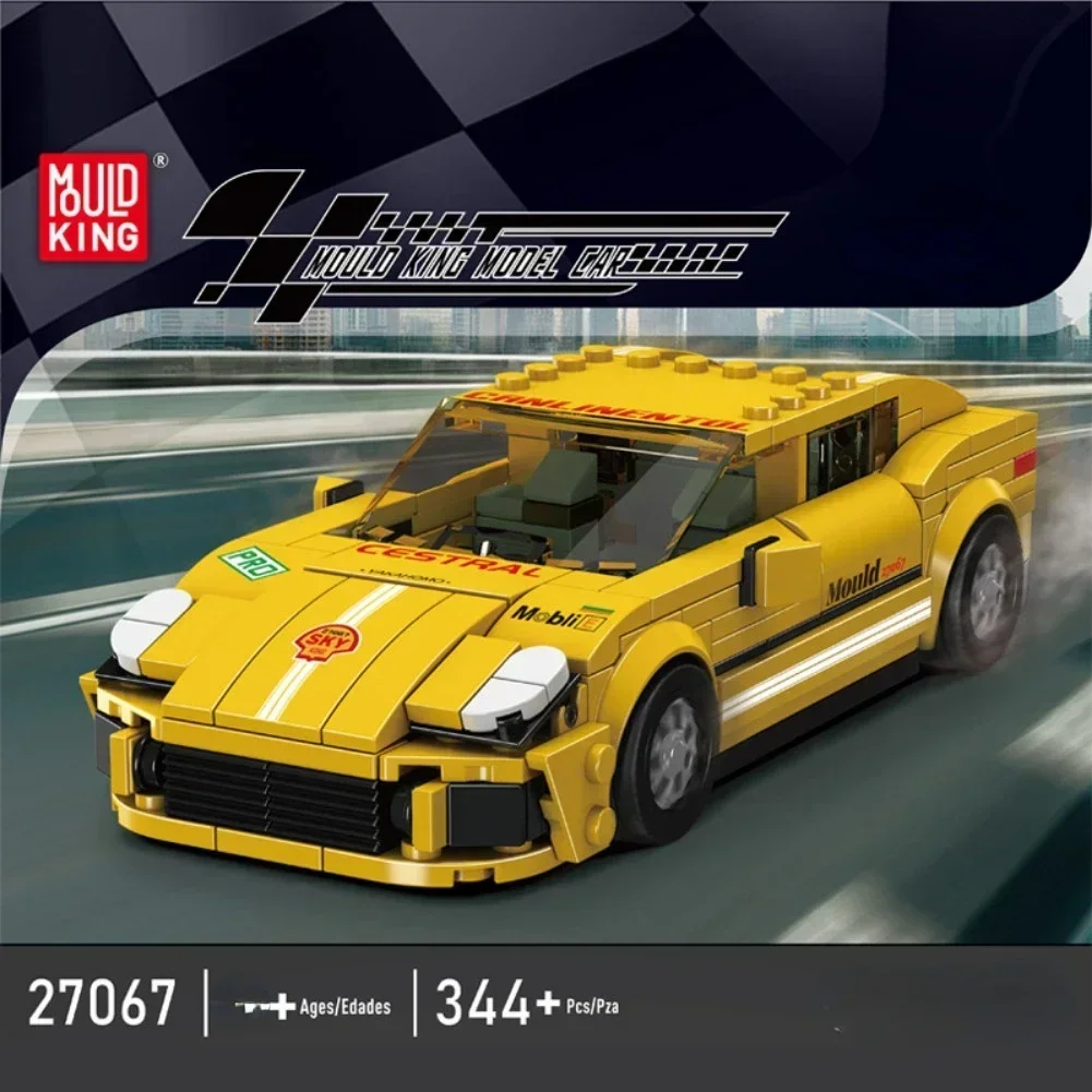 MOC-Juego de bloques de construcción de carreras Super Drift, famoso coche deportivo, Kits de modelos de vehículos todoterreno, ladrillos técnicos, juguetes, regalos de cumpleaños